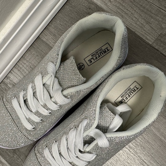 Asos shoes, grey with sequins, size EU 38/US6,5 - Picture 3 of 4